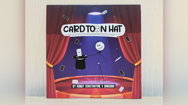 (image for) CARDTOON HAT by Robby Constantine & Dingding - Trick - Click Image to Close