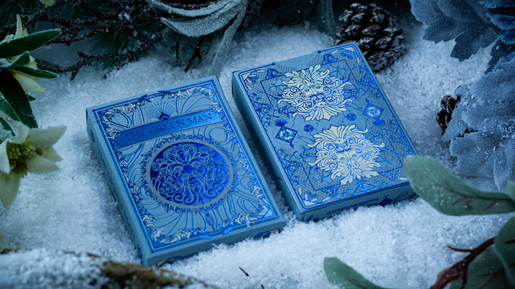 (image for) The Green Man Playing Cards (Winter) by Jocu
