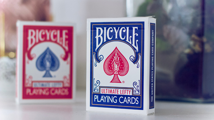 (image for) Bicycle Ultimate Lefty Deck Blue (Gimmicks and Online Instructions) - Click Image to Close
