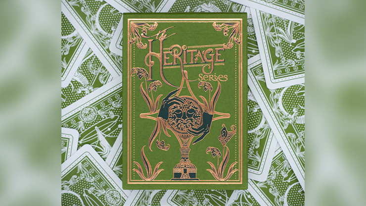 (image for) The Heritage Series Diamonds Playing Cards - Click Image to Close