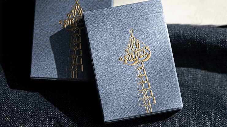 (image for) ACE FULTON'S CASINO COWBOY DENIM PLAYING CARDS - Click Image to Close