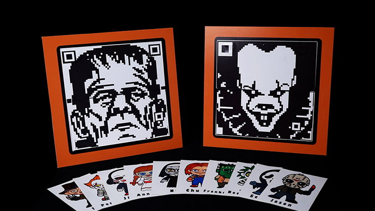 (image for) QR HALLOWEEN PREDICTION FRANKENSTEIN (Gimmicks and Online Instructions) by Gustavo Raley - Trick - Click Image to Close