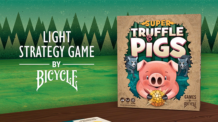 (image for) Super Truffle Pigs Game by US Playing Cards Co - Click Image to Close