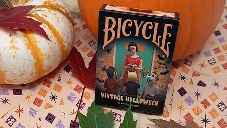 (image for) Bicycle Vintage Halloween Playing Cards by Collectable Playing Cards - Click Image to Close