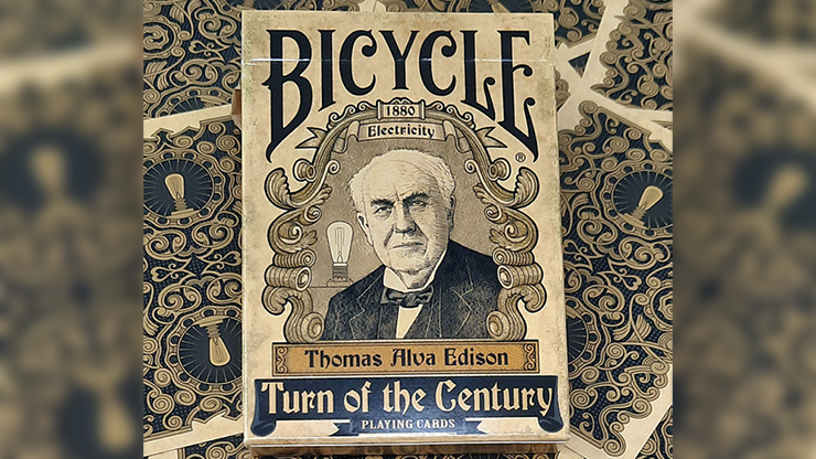 (image for) Bicycle Turn of the Century (Electricity) Playing Cards - Click Image to Close