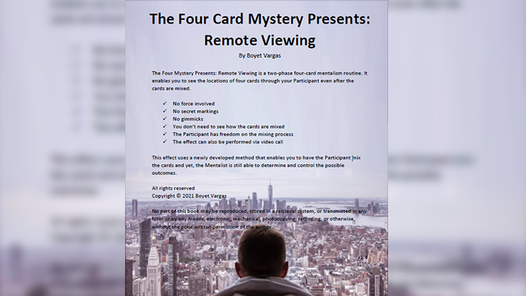 (image for) TFCM Presents - Remote Viewing by Boyet Vargas eBook DOWNLOAD