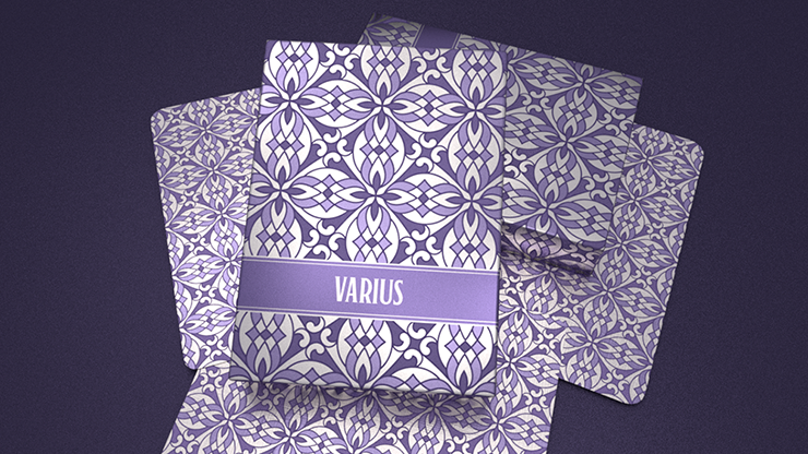 (image for) VARIUS (Limited Edition Purple ) Playing Cards - Click Image to Close