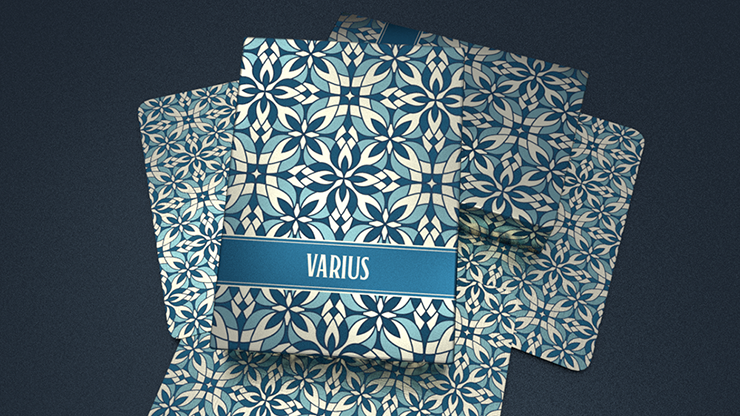 (image for) VARIUS (Limited Edition Teal) Playing Cards - Click Image to Close