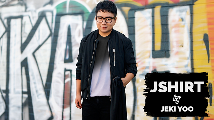 (image for) JSHIRT BLACK (Gimmicks and Online Instruction) by Jeki Yoo - Trick - Click Image to Close