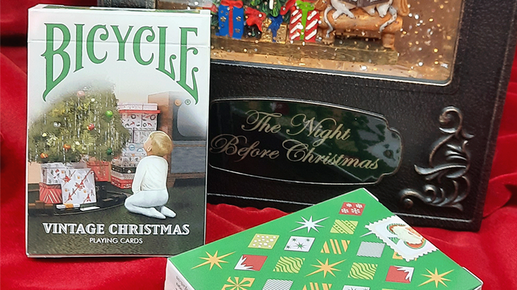 (image for) Bicycle Vintage Christmas Playing Cards by Collectable Playing Cards - Click Image to Close