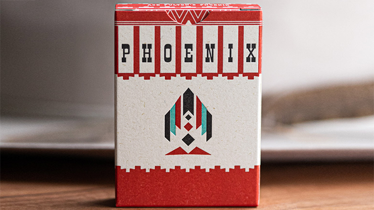 (image for) ACE FULTON'S PHOENIX CASINO PLAYING CARDS ARIZONA RED - Click Image to Close