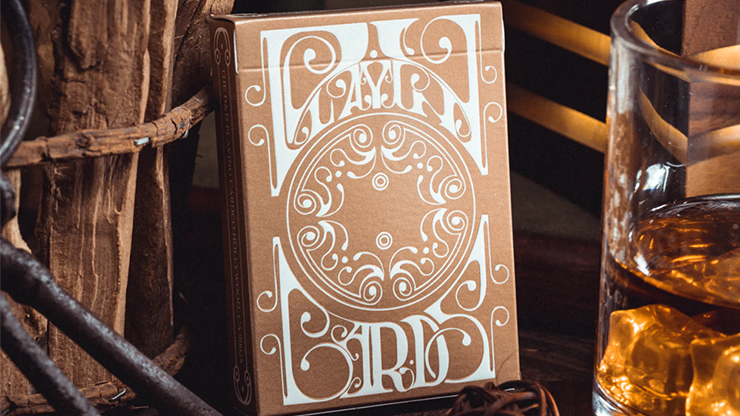 (image for) Smoke & Mirrors V8, Gold (Standard) Edition Playing Cards by Dan & Dave