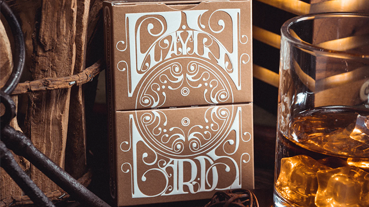 (image for) Smoke & Mirrors V8, Gold (Deluxe) Edition Playing Cards by Dan & Dave - Click Image to Close