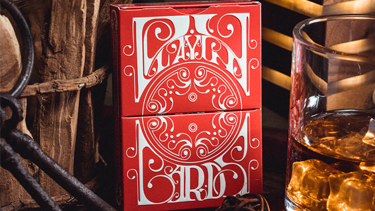 (image for) Smoke & Mirrors V8, Red (Deluxe) Edition Playing Cards by Dan & Dave - Click Image to Close