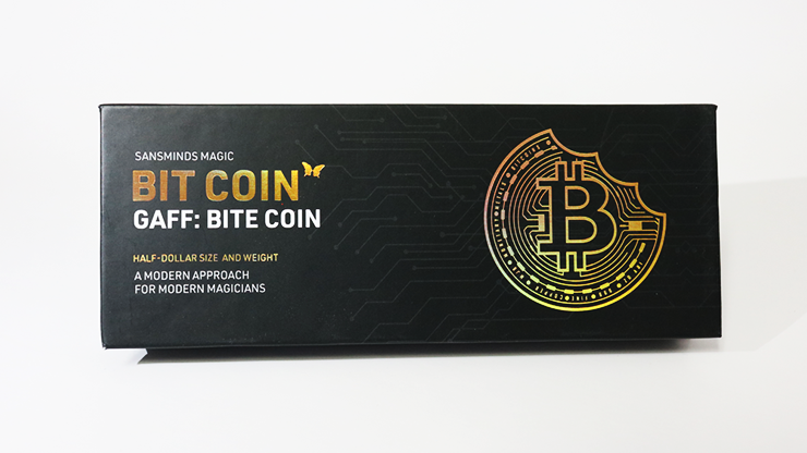 (image for) Bit Coin Gaff: Bite Coin (Gold) by SansMinds Creative Lab - Trick - Click Image to Close