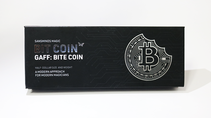 (image for) Bit Coin Gaff: Bite Coin (Silver) by SansMinds Creative Lab - Trick - Click Image to Close