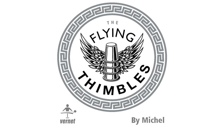 (image for) The Flying Thimbles (Gimmick and Online Instructions) by Vernet Magic - Trick