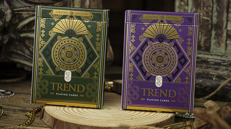 (image for) Trend (Purple) Playing Cards by TCC - Click Image to Close