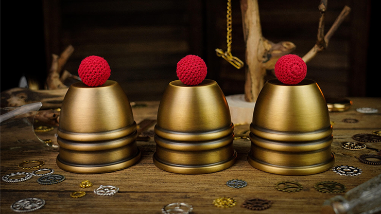 (image for) Artistic Combo Cups and Balls (Brass) by TCC - Trick - Click Image to Close