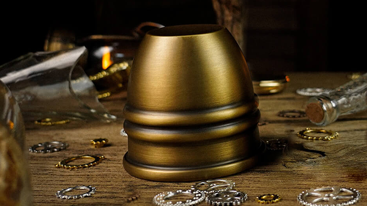 (image for) Artistic Chop cup and balls (Brass) by TCC - Trick - Click Image to Close