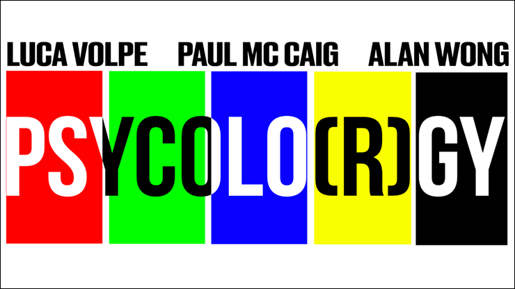 (image for) PSYCOLORGY (Gimmicks and Online instructions) by Luca Volpe, Paul McCaig and Alan Wong - Trick - Click Image to Close