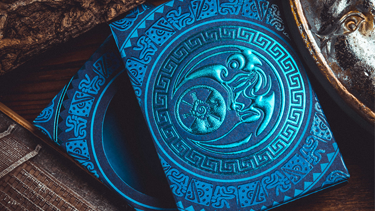 (image for) Gilded Maya Moon Playing Cards - Click Image to Close