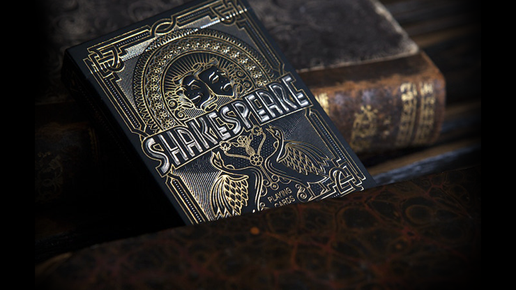(image for) Shakespeare (Black) Playing Cards - Click Image to Close