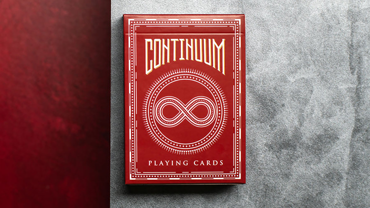 (image for) Continuum Playing Cards (Burgundy) - Click Image to Close