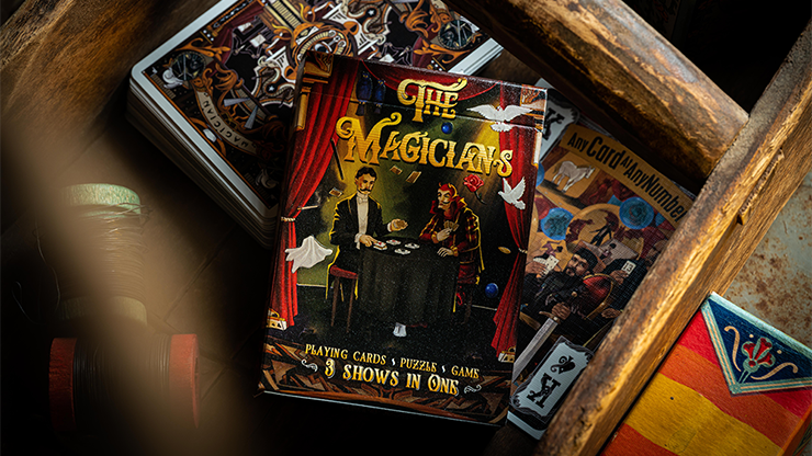 (image for) The Magicians Playing Cards, Card Game and Puzzle - Click Image to Close