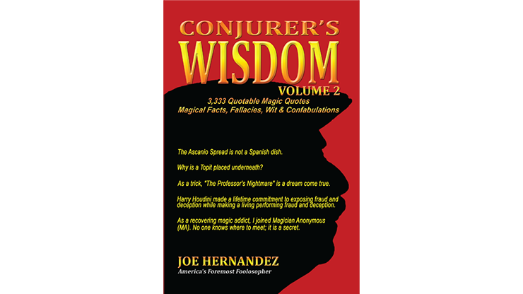 (image for) Conjuror's Wisdom Vol 2 by Joe Hernandez - Book - Click Image to Close