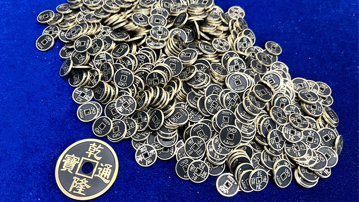 (image for) MINI CHINESE COIN BLACK by N2G - Trick - Click Image to Close