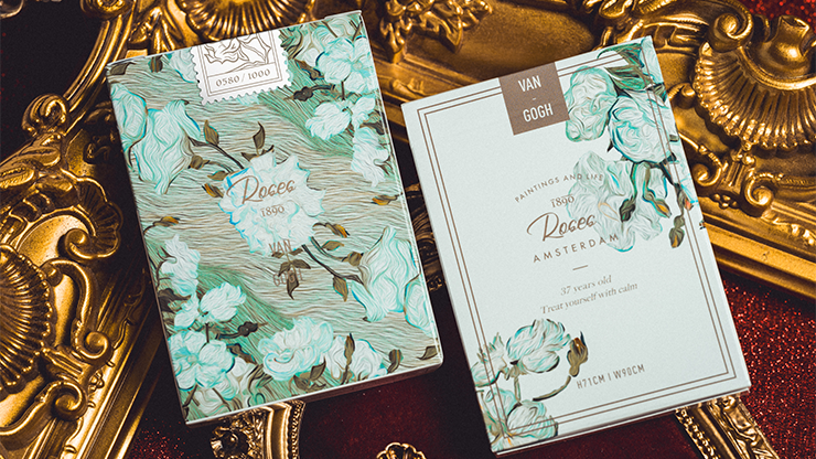 (image for) Van Gogh Roses (Numbered Seal-Borderless) Playing Cards