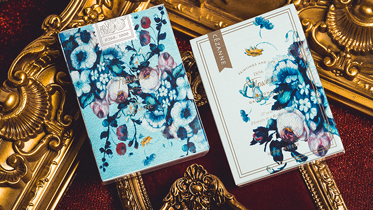 (image for) Van Gogh Flowers Rococo (Numbered Seal-Borderless) Playing Cards - Click Image to Close