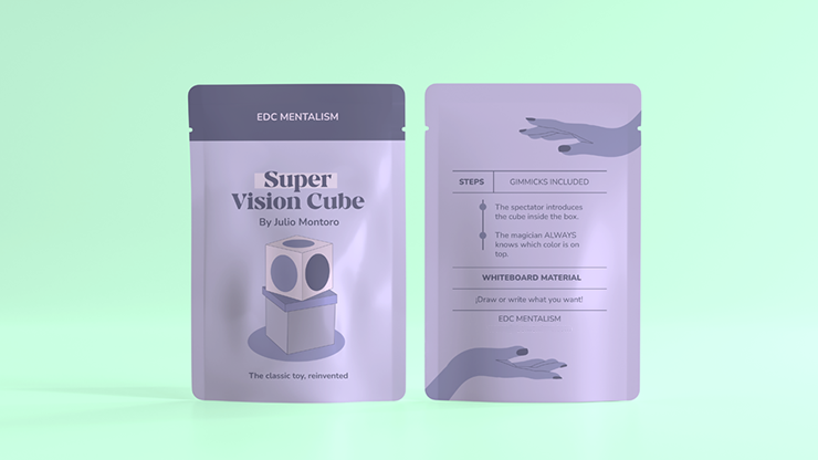 (image for) SUPER VISION CUBE (Gimmicks and Online Instructions) by Julio Montoro - Trick - Click Image to Close