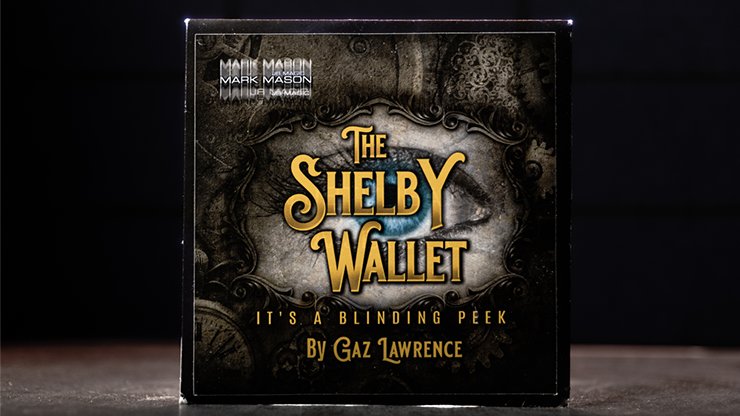 (image for) Shelby Wallet (Gimmicks and Online Instructions) by Gaz Lawrence and Mark Mason - Trick - Click Image to Close