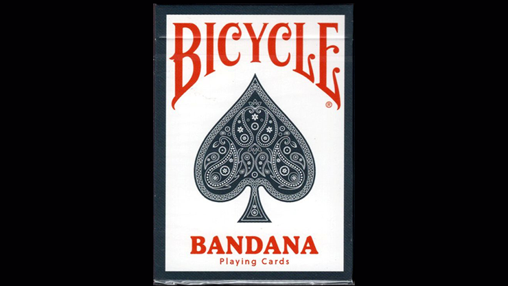 (image for) Bicycle Bandana (Blue) Playing Cards - Click Image to Close