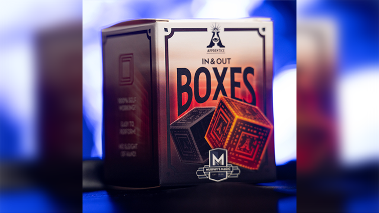 (image for) IN AND OUT BOXES by Apprentice Magic - Trick - Click Image to Close