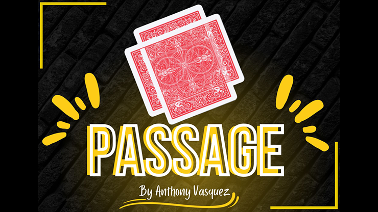 (image for) Passage RED (Gimmicks and Online Instructions) by Anthony Vasquez - Trick - Click Image to Close