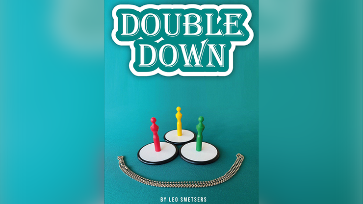 (image for) Double Down (Gimmicks and Online Instructions) by Leo Smetsers - Trick - Click Image to Close