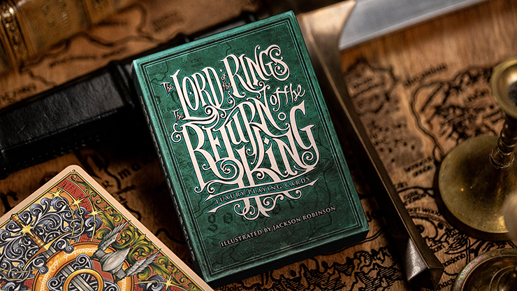 (image for) The Lord of the Rings - Return of the King Playing Cards by Kings Wild Project(Green)