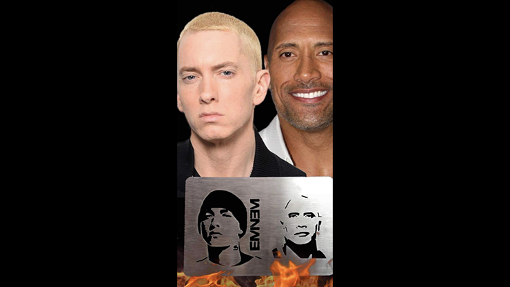 (image for) Celebrity Scorch (The ROCK & EMNEM) by Mathew Knight and Stephen Macrow - Click Image to Close
