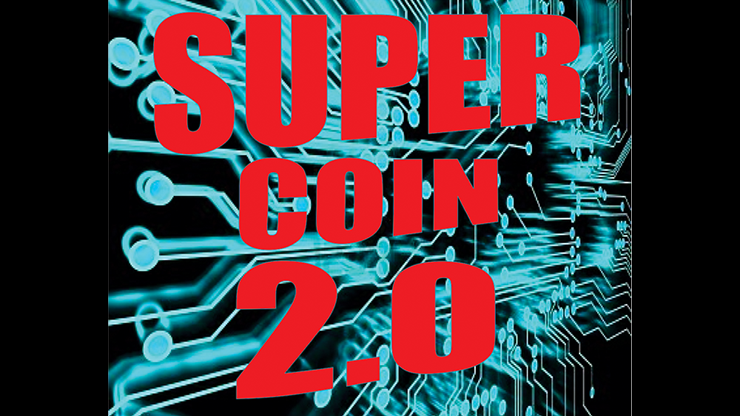 (image for) SUPER COIN 2.0 (Gimmicks and Online Instructions) by Mago Flash -Trick - Click Image to Close
