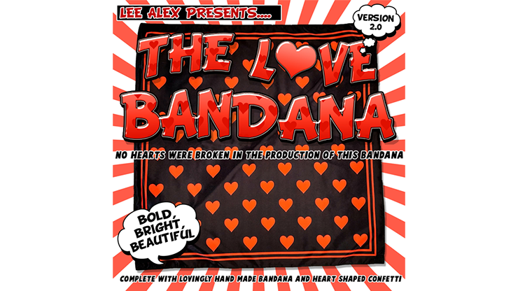 (image for) LOVE BANDANA V2 by Lee Alex - Trick - Click Image to Close