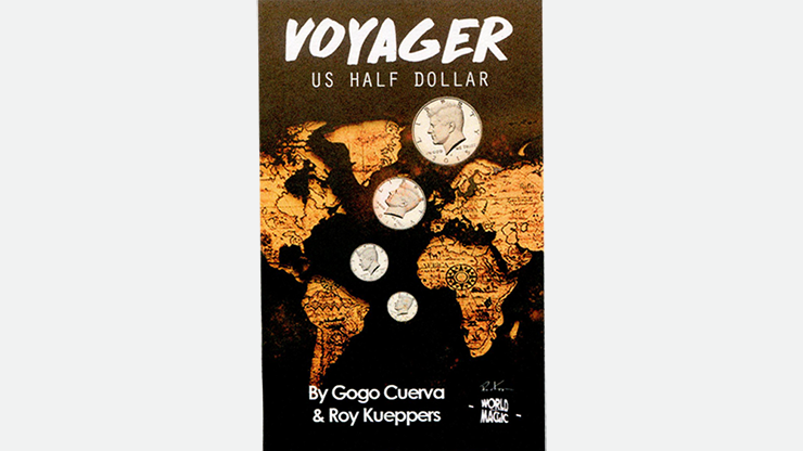 (image for) Voyager US Half Dollar (Gimmick and Online Instruction) by GoGo Cuerva - Trick - Click Image to Close