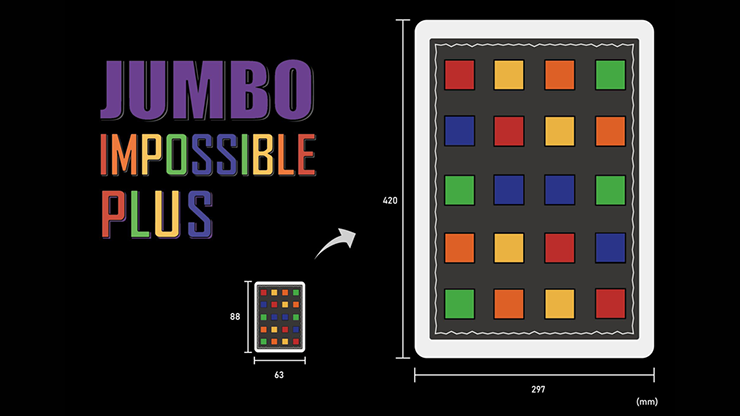 (image for) IMPOSSIBLE JUMBO (Gimmicks and Online Instructions) by Hank & Himitsu Magic - Trick - Click Image to Close