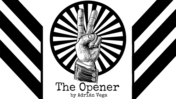 (image for) THE OPENER BLUE (Gimmicks and Online Instructions) by Adrian Vega - Trick - Click Image to Close