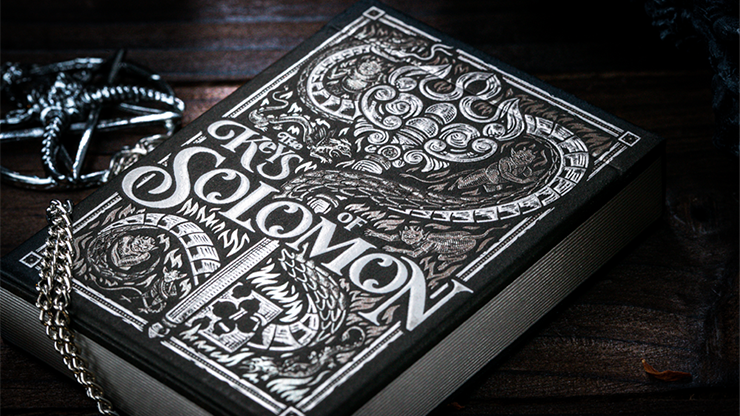 (image for) The Keys of Solomon: Silver Spirituum Playing Cards by Riffle Shuffle - Click Image to Close