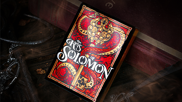 (image for) The Keys of Solomon: Blood Pact Playing Cards by Riffle Shuffle - Click Image to Close