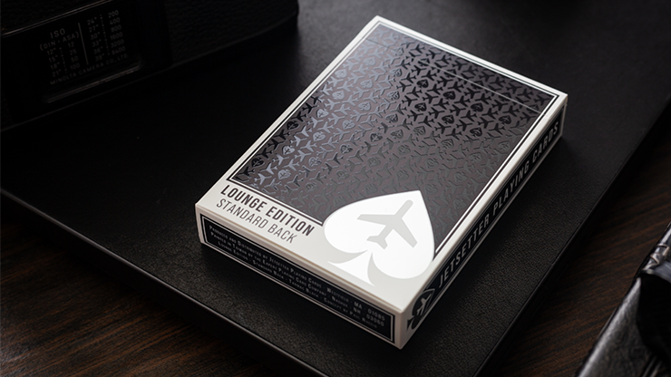 (image for) Lounge Edition Unmarked (Tarmac Black) by Jetsetter Playing Cards - Click Image to Close
