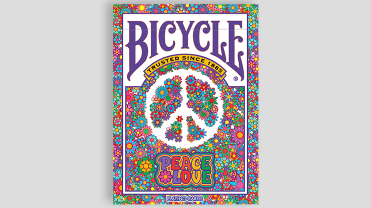 (image for) Bicycle Peace & Love Playing Cards by Collectable Playing Cards - Click Image to Close